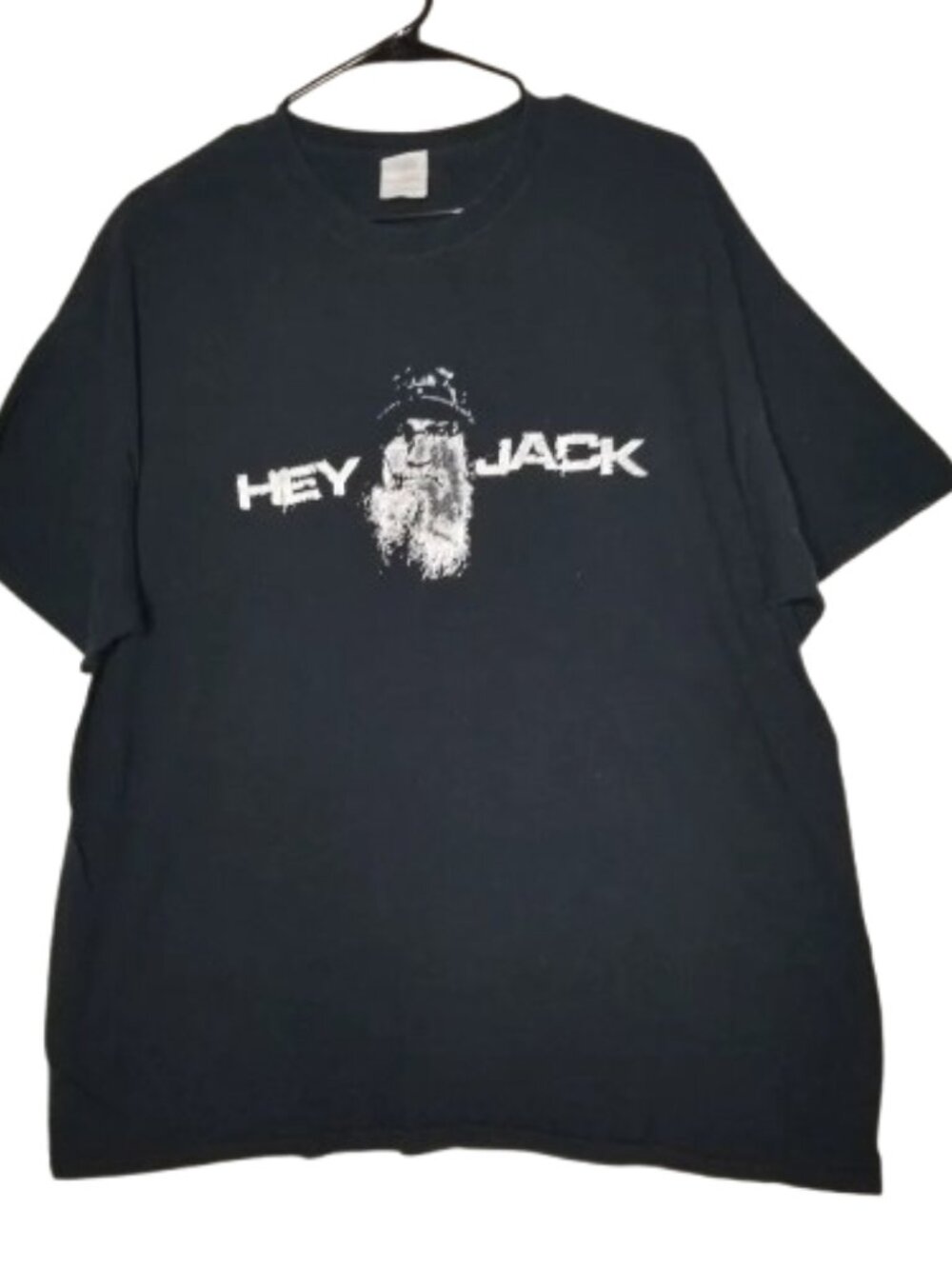 Duck Dynasty Hey Jack Black Cotton T-Shirt XL